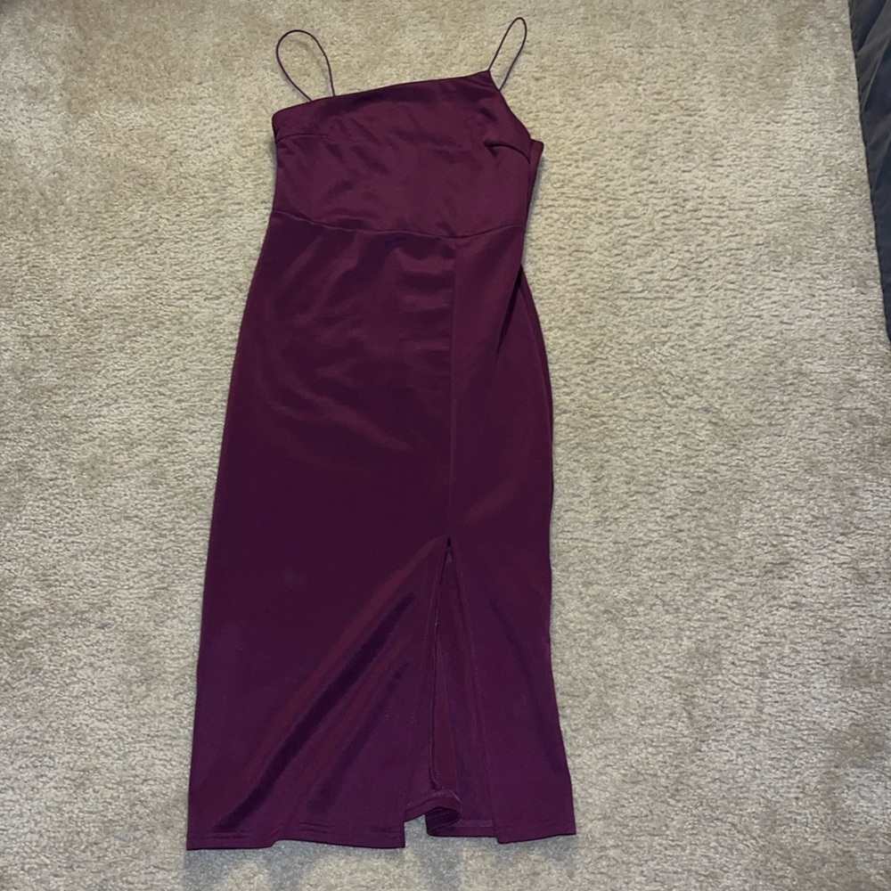 Maroon Dress